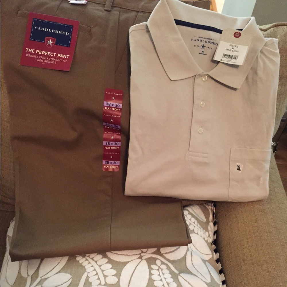 Purchase as a set, or individually. Shirt and Pant